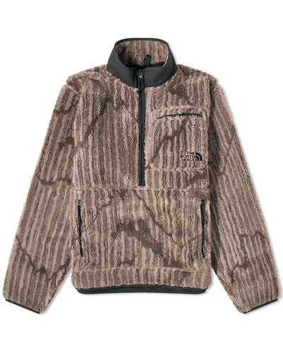 The North Face Heritage Extreme Pile Pullover - Brown