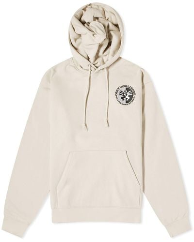 Obey All Arms Hoodie - White