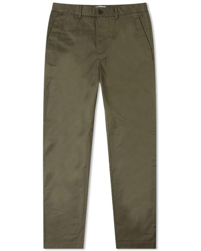 WOOD WOOD Marcus Light Twill Chino - Green