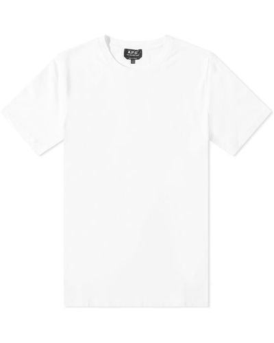 A.P.C. Jimmy Tee - White