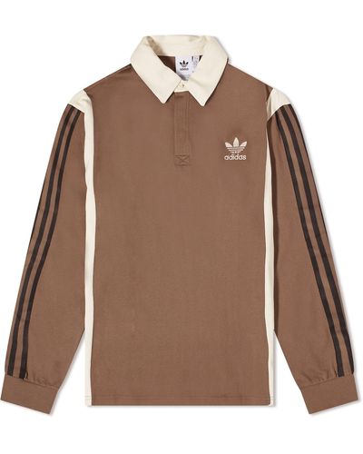 adidas Rugby Shirt - Brown