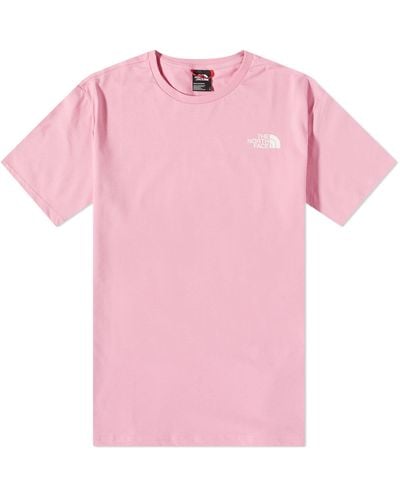 The North Face Matterhorn Face T-Shirt - Pink