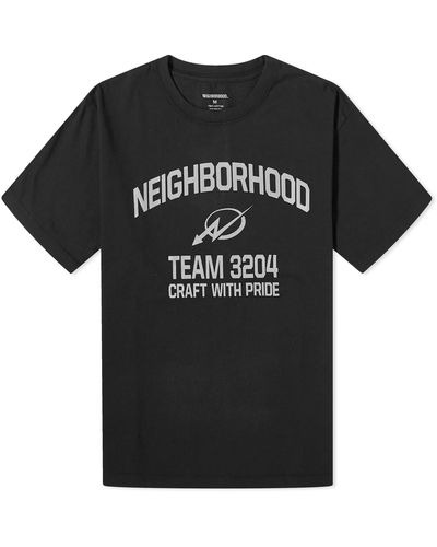 Neighborhood Ss-8 T-Shirt - Black