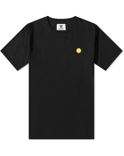 WOOD WOOD Ace T-Shirt - Black