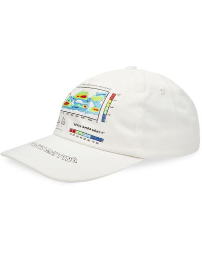 Space Available Ocean Mapping Cap - White