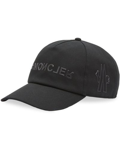 3 MONCLER GRENOBLE Baseball Cap - Black