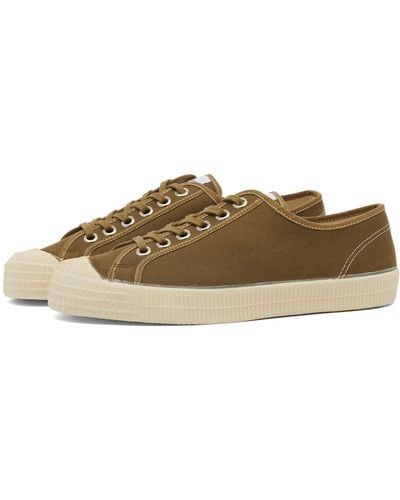 Novesta Star Master Contrast Stitch Sneakers - Brown
