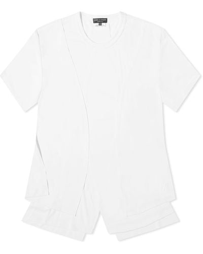 Comme des Garçons Honeycomb Panel T-Shirt - White