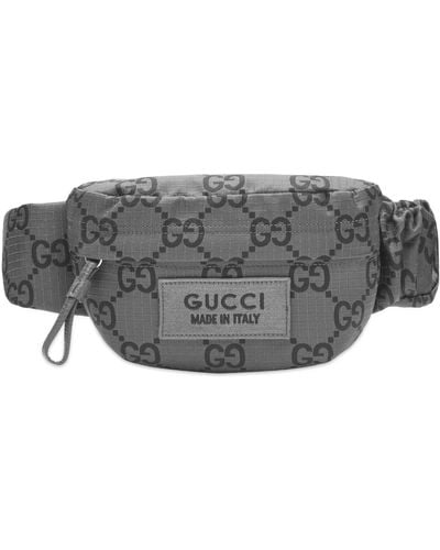 Gucci Gg Ripstop Waist Bag - Grey