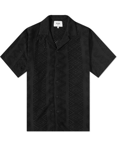 Wax London Didcot Vacation Shirt - Black