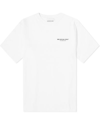 MKI Miyuki-Zoku Design Studio T-Shirt - White