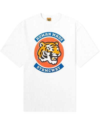 Human Made Tiger Crest T-Shirt - Blue