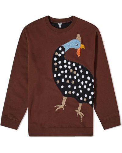 Loewe Bird Sweater - Brown