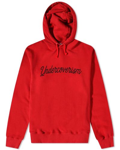 Undercoverism Logo Popover Hoody - Red