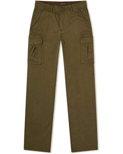 Napapijri Yasuni Cargo Trousers - Green