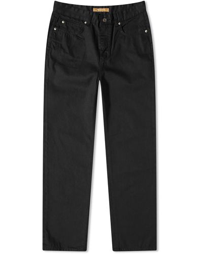 FRIZMWORKS Og Wide Cotton Pants - Gray