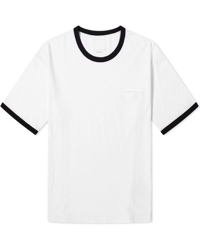 Visvim Amplus Ringer T-Shirt - White