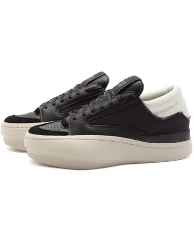 Y-3 Lux Bball Low Sneakers - Black