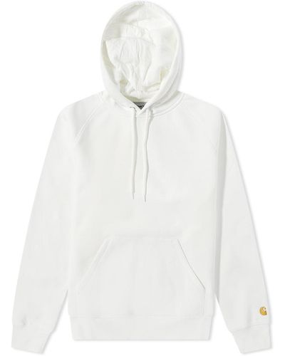 Carhartt Hooded Chase Sweat - White