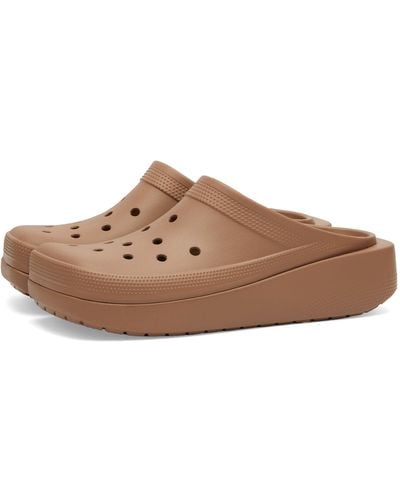 Crocs™ Blunt Toe Clog - Brown
