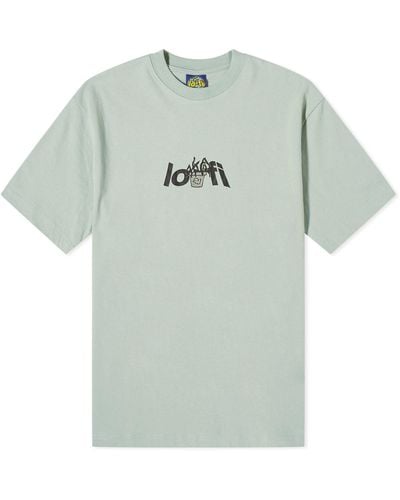 LO-FI Plant Logo T-Shirt - Blue