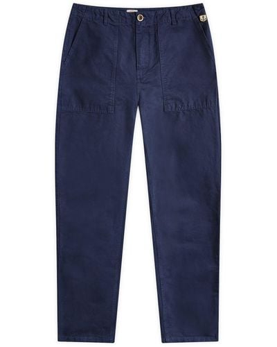 Armor Lux Fatigue Trousers - Blue