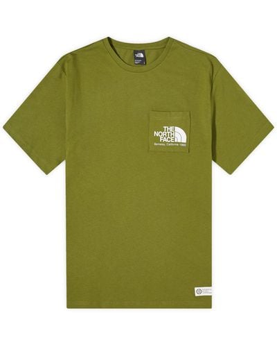 The North Face Berkeley California Pocket T-Shirt - Green