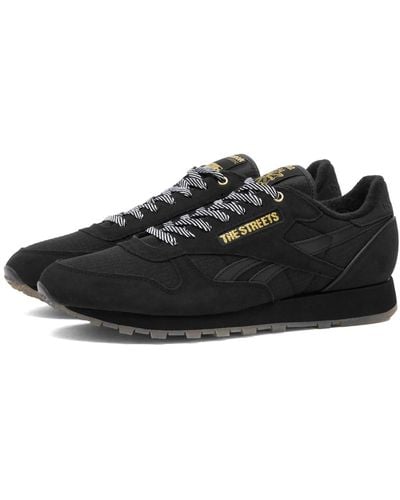 Reebok X The Streets By End. Classic Leather Trainers - Black