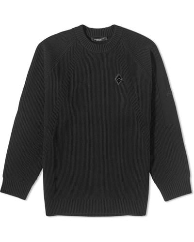 A_COLD_WALL* Windermere Crew Knit - Black