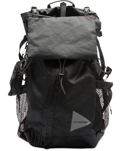 and wander Ecopak 30L Backpack - Black