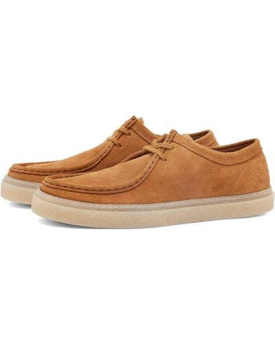 Fred Perry Dawson Low Suede Sneakers - Brown