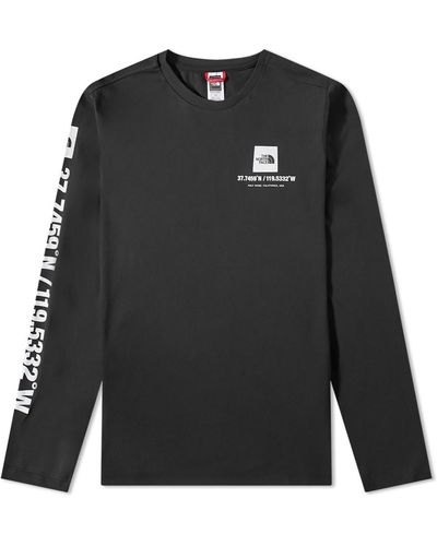 The North Face Long Sleeve Coordinates T-Shirt - Black