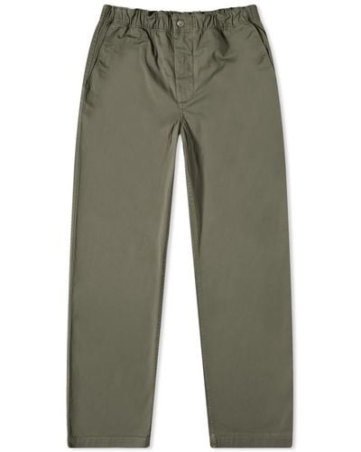 Norse Projects Ezra Light Stretch Drawstring Pant - Green