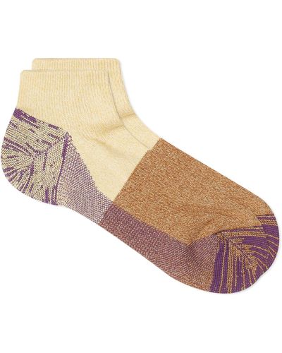 Anonymous Ism Moc Pile Ankle Sock - Natural