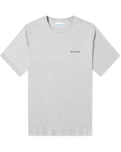 Columbia Rockaway River Back Graphic T-Shirt - Grey