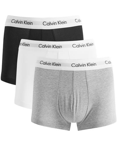 Calvin Klein Low Rise Trunk - Gray