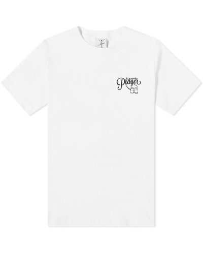 Alltimers League Player T-shirt - White