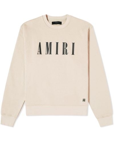 Amiri Core Logo Crew Sweat - Natural