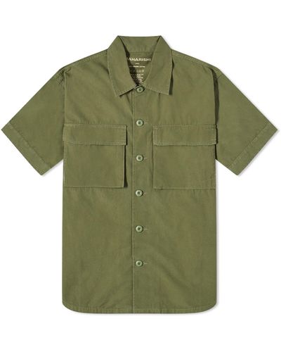 Maharishi Advisors Short Sleeve Shirt - Green