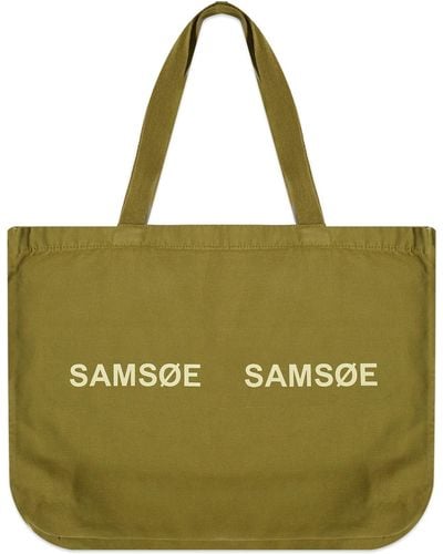 Samsøe & Samsøe Frinka Shopper - Green