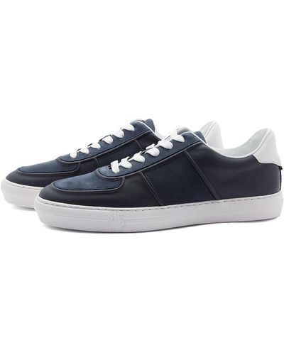 Moncler Neue York Low Top Basketball Trainers - Blue