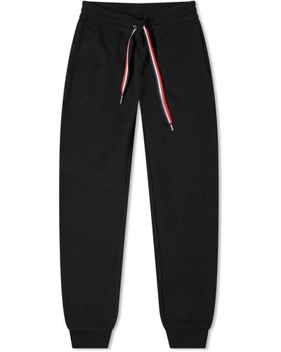 Moncler Tricolour Sweat Trousers - Black