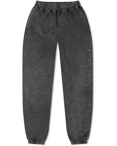 Aries Aged Ancient Column Sweat Trousers - Grey