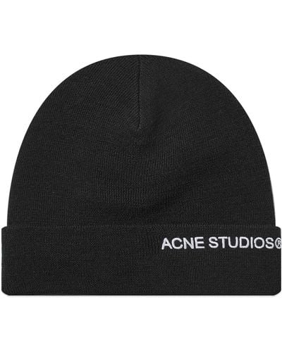 Acne Studios Kinau New Beanie - Black