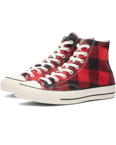 Converse Chuck 70 Hi-Top Sneakers - Red
