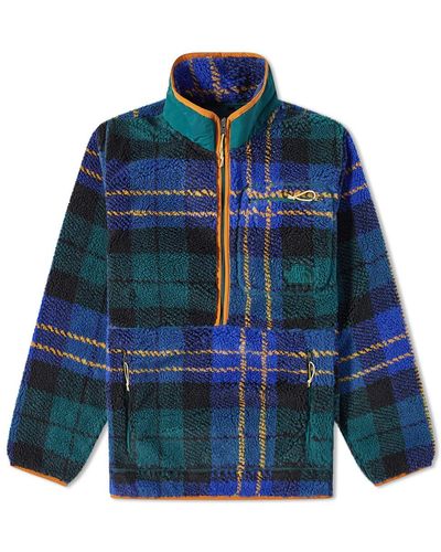 The North Face Jacquard Extreme Pile Pullover - Blue