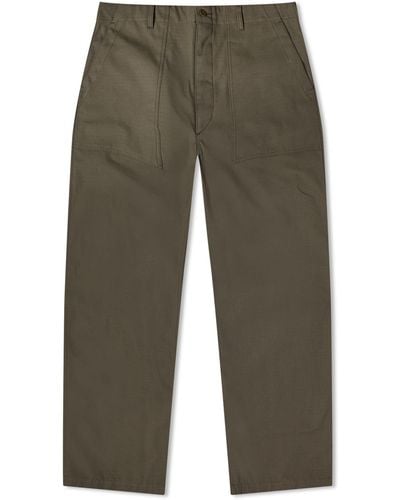 Engineered Garments Heavyweight Fatigue Pants Cotton Ripstop - Green