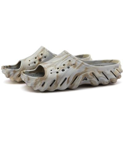Crocs™ Echo Marbled Slide - Grey