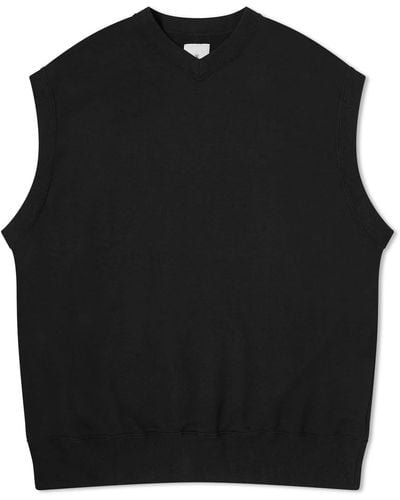 Uniform Experiment Sweat Vest - Black