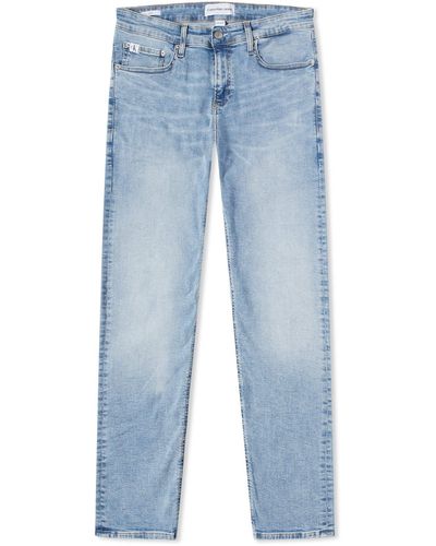 Calvin Klein Light Wash Skinny Jeans - Blue